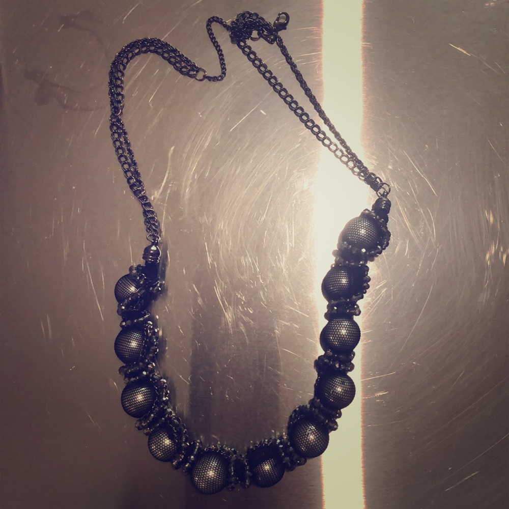 Black pearl Necklace